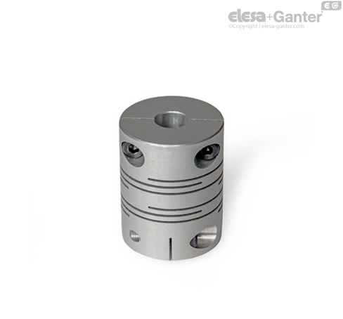 GN 2246-NI Çubuk kaplinler Paslanmaz Çelik | Elesa+Ganter